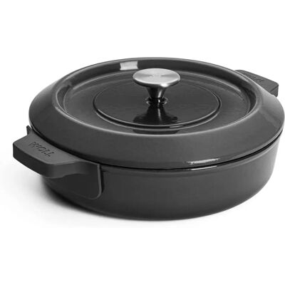 WOLL Eisen Gusseisen Kochtopf - 3,7L, 28cm - Grau - Kochgeschirr WOLL Eisen Gusseisen Kochtopf - 3,7L, 28cm - Grau - Kochgeschirr