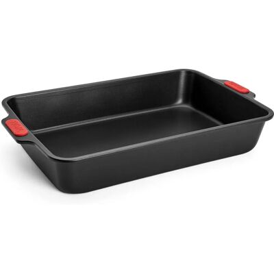 Woll Let's bake Rechthoekige cakevorm - Anti-aanbak aluminium Woll Let's bake Rechthoekige cakevorm - Anti-aanbak aluminium