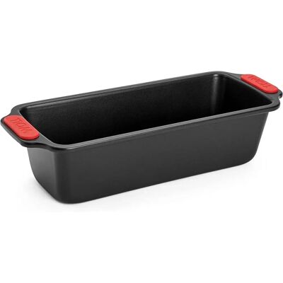 WOLL Let's bake Bakform - Bakform, aluminium, svart, 28cm x 11cm x 7cm WOLL Let's bake Bakform - Bakform, aluminium, svart, 28cm x 11cm x 7cm