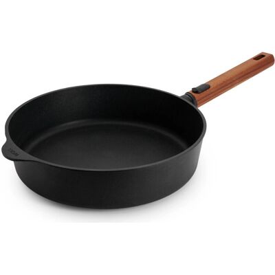 WOLL Eco Logic QXR Bakpan - Hoge Rand, 24cm, Inductie, Gemaakt in Duitsland WOLL Eco Logic QXR Bakpan - Hoge Rand, 24cm, Inductie, Gemaakt in Duitsland