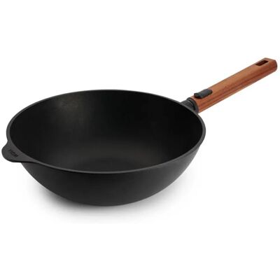 Woll Eco Logic QXR Wok Antiadherente 28cm - Compatible con Inducción Woll Eco Logic QXR Wok Antiadherente 28cm - Compatible con Inducción