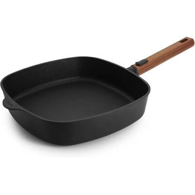 WOLL Eco Logic QXR - 28 cm - zwart - vierkante pan WOLL Eco Logic QXR - 28 cm - zwart - vierkante pan