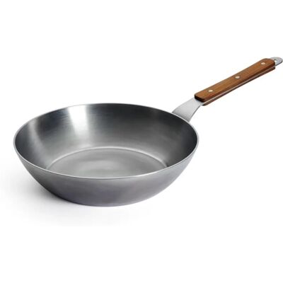 WOLL Carbon Steel Sauteuse - 28cm, 7cm hoog, natuurlijk anti-aanbak - Sauteuse WOLL Carbon Steel Sauteuse - 28cm, 7cm hoog, natuurlijk anti-aanbak - Sauteuse