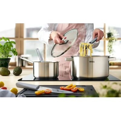 WOLL Steel Topf-Set - Silber, 5-teilig WOLL Steel Topf-Set - Silber, 5-teilig