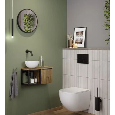 pianura Aora Waschtisch mit Unterschrank - 50 cm Badezimmer-Set pianura Aora Waschtisch mit Unterschrank - 50 cm Badezimmer-Set