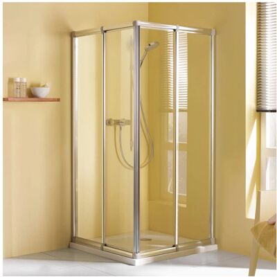 Breuer DE2 Diagonale Instap Douchecabine - 80-90cm - Shower enclosure Breuer DE2 Diagonale Instap Douchecabine - 80-90cm - Shower enclosure