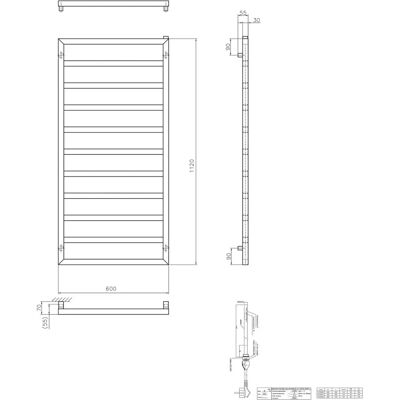 Sturotec Bath 3 E Weiß Elektrischer Handtuchheizer - Elektrischer Handtuchwärmer Sturotec Bath 3 E Weiß Elektrischer Handtuchheizer - Elektrischer Handtuchwärmer