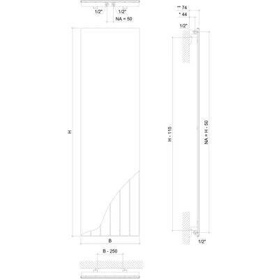Sturotec Room 6 Heizkörper - Vertikaler Stahlradiator Sturotec Room 6 Heizkörper - Vertikaler Stahlradiator