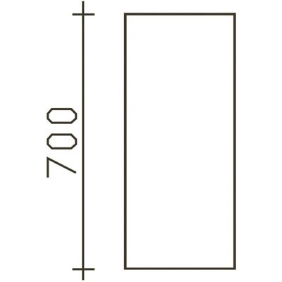 Pelipal Cassca Wandschrank - Drehtür, links, Softclose - 30x14,5x70cm Pelipal Cassca Wandschrank - Drehtür, links, Softclose - 30x14,5x70cm