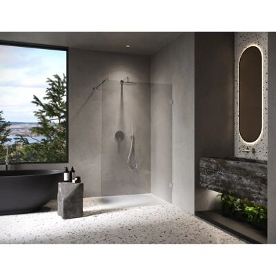 ALLUVION Imperium Rahmenlose Walk-In-Dusche 20-120 x 90-200 cm - Duschkabine ALLUVION Imperium Rahmenlose Walk-In-Dusche 20-120 x 90-200 cm - Duschkabine