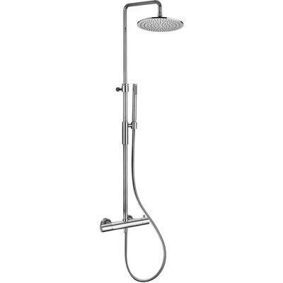 Stella Duschsystem - Thermostat, Kopfbrause, 30cm - Duschsystem Stella Duschsystem - Thermostat, Kopfbrause, 30cm - Duschsystem