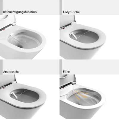 Kronenbach Nano Randlos Wand-WC - Wand-WC Kronenbach Nano Randlos Wand-WC - Wand-WC
