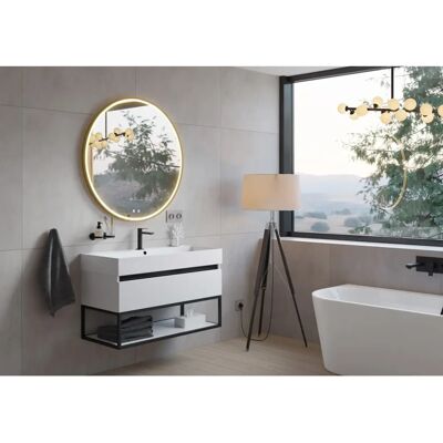Pianura - Giulia - Mattschwarz - 5 L/min - Basin Faucet Pianura - Giulia - Mattschwarz - 5 L/min - Basin Faucet