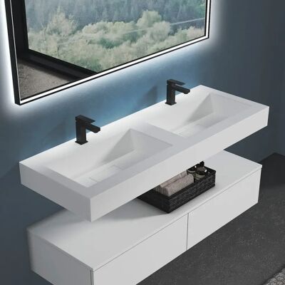progettobagno - Orta Doppel-Waschtisch 140 cm - Waschtisch progettobagno - Orta Doppel-Waschtisch 140 cm - Waschtisch