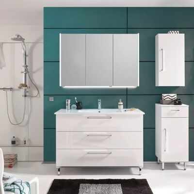 Puris - Quada - 100 cm - 3 Spiegeltüren - Bathroom Mirror Cabinet Puris - Quada - 100 cm - 3 Spiegeltüren - Bathroom Mirror Cabinet