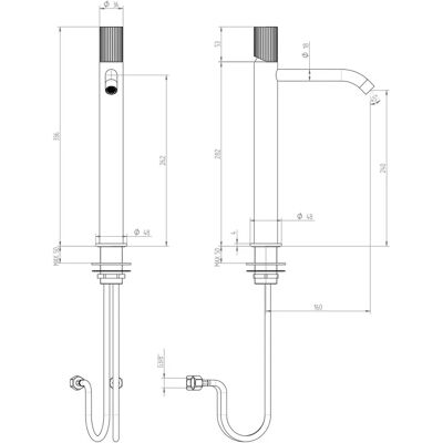 ALLUVION - Neptun - XXL - Waschtischarmatur ALLUVION - Neptun - XXL - Waschtischarmatur