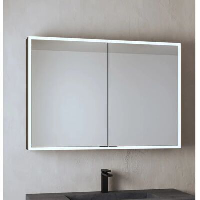 ALLUVION - Pluto Spiegelschrank 100 cm - Spiegelschrank ALLUVION - Pluto Spiegelschrank 100 cm - Spiegelschrank