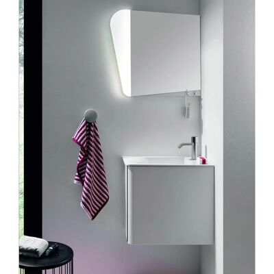 burgbad Badu Mineralguss-Waschtisch inkl. Waschtisunterschrank - Washbasin with Vanity Unit burgbad Badu Mineralguss-Waschtisch inkl. Waschtisunterschrank - Washbasin with Vanity Unit