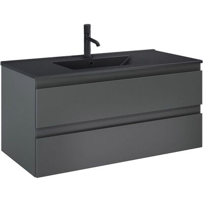 OLTENS - Vernal - 101 cm x 46 cm - Badezimmer-Waschtischunterschrank OLTENS - Vernal - 101 cm x 46 cm - Badezimmer-Waschtischunterschrank