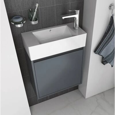LAUFEN Profi Collection Pure 2.0 Gäste-WC Waschtisch mit Unterschrank - Sanitärkeramik, Hahnloch rechts LAUFEN Profi Collection Pure 2.0 Gäste-WC Waschtisch mit Unterschrank - Sanitärkeramik, Hahnloch rechts