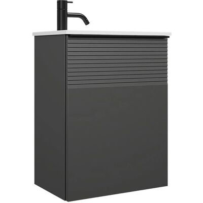 burgbad - Fiumo - Mineralguss - 47 cm - Washbasin vanity burgbad - Fiumo - Mineralguss - 47 cm - Washbasin vanity