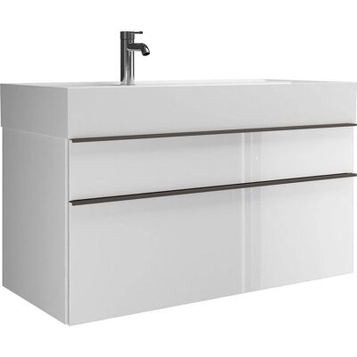 Burgbad Yumo Mineralguss-Waschtisch - Waschtisch mit Unterschrank Burgbad Yumo Mineralguss-Waschtisch - Waschtisch mit Unterschrank
