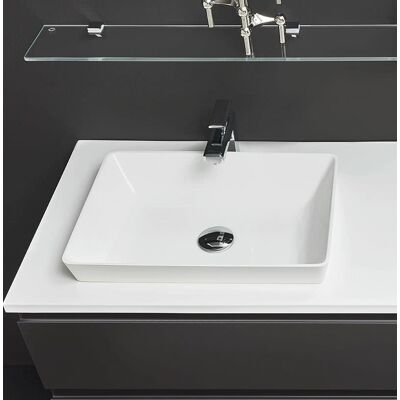 Puris MWP109M1 - Badmöbel mit Mineralgussplatte & Waschbecken Puris MWP109M1 - Badmöbel mit Mineralgussplatte & Waschbecken