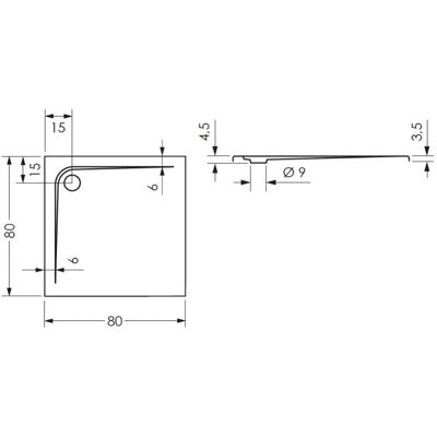 Steinkamp Plan Duschwanne 80 x 80 cm superflach - Duschwanne Steinkamp Plan Duschwanne 80 x 80 cm superflach - Duschwanne