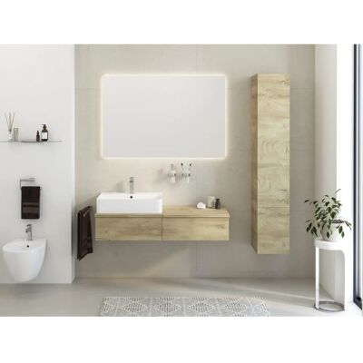 Kronenbach - Cube Becken-Konsole - 121 cm - Waschbecken-Konsole Kronenbach - Cube Becken-Konsole - 121 cm - Waschbecken-Konsole