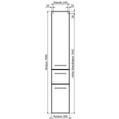 Steinkamp Joy 2.0 Hochschrank - Schrank Steinkamp Joy 2.0 Hochschrank - Schrank