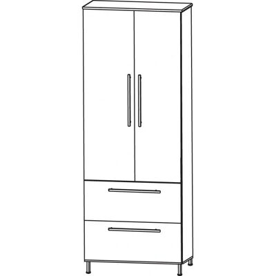 Puris - Quada - 60 x 30 x 174,8 cm - cabinet Puris - Quada - 60 x 30 x 174,8 cm - cabinet