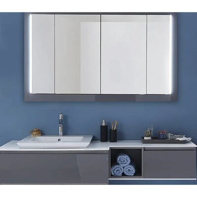 Pelipal PCON LED Einbauspiegelschrank - 146,5x17x83,4 cm - 4 Drehtüren Pelipal PCON LED Einbauspiegelschrank - 146,5x17x83,4 cm - 4 Drehtüren