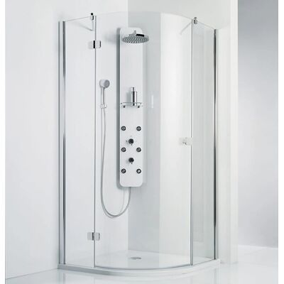 HSK Premium Softcube Runddusche - 80x80cm, 3-teilig, 200cm, Anschlag links HSK Premium Softcube Runddusche - 80x80cm, 3-teilig, 200cm, Anschlag links