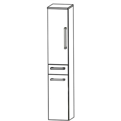 Puris - b brace - linke Anschlag - 1 Tür - cabinet Puris - b brace - linke Anschlag - 1 Tür - cabinet