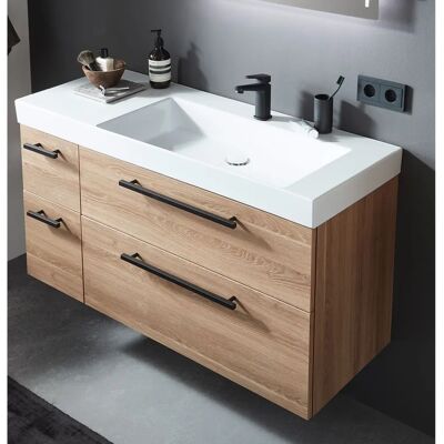 Puris - c!mano - 122 cm Waschtischset - Keramikbecken Puris - c!mano - 122 cm Waschtischset - Keramikbecken