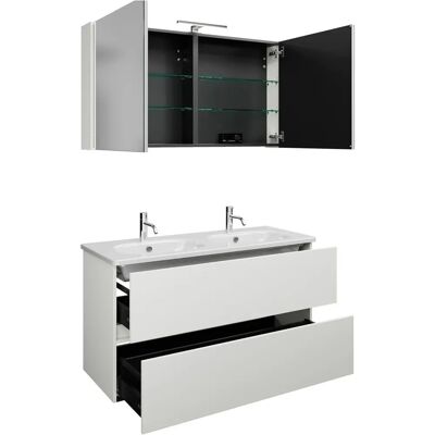 burgbad - Liniq - Doppelwaschtisch 120.5x46.5x2.4 cm burgbad - Liniq - Doppelwaschtisch 120.5x46.5x2.4 cm