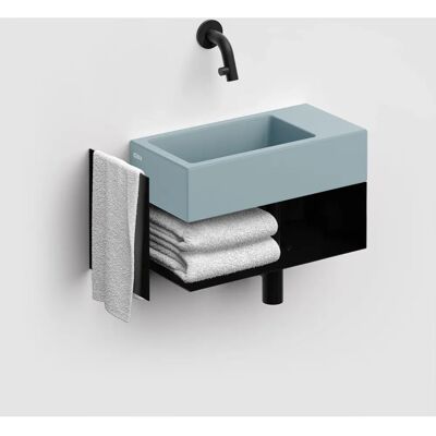 Clou - Flush 3 Right - Keramik - 36 cm - Badezimmerwaschtisch Clou - Flush 3 Right - Keramik - 36 cm - Badezimmerwaschtisch