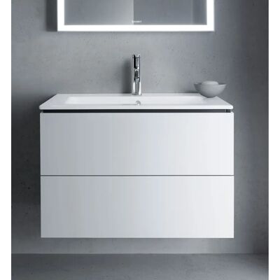 Duravit Me by Starck Waschtisch mit L-Cube Unterschrank - Badmöbel Duravit Me by Starck Waschtisch mit L-Cube Unterschrank - Badmöbel