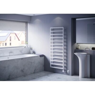 Megabad Quara E Badkamer Radiator - Elektrisch, 50x171cm, 600W Megabad Quara E Badkamer Radiator - Elektrisch, 50x171cm, 600W