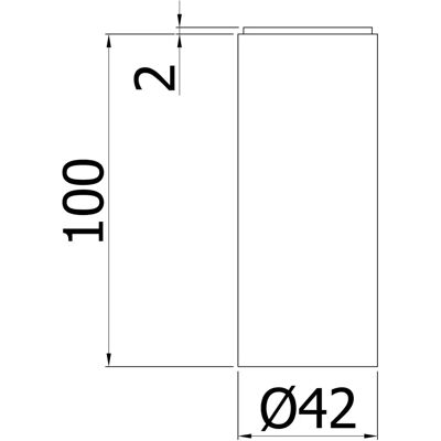 Steinkamp Model 62013CRST Verlenging - 10cm kraanverlenging Steinkamp Model 62013CRST Verlenging - 10cm kraanverlenging