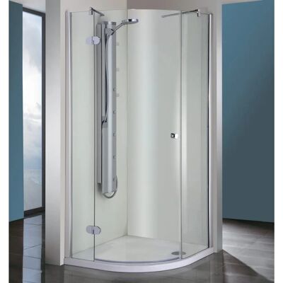 Steinkamp Living Modell HSTR3100L - Runddusche 3-teilig 100x100cm mit 55cm Anschlag Steinkamp Living Modell HSTR3100L - Runddusche 3-teilig 100x100cm mit 55cm Anschlag