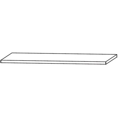 Puris b - gerade Ablageplatte mit ABS-Kante - 60,2 x 33 x 2,8 cm Puris b - gerade Ablageplatte mit ABS-Kante - 60,2 x 33 x 2,8 cm