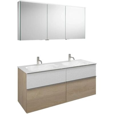 burgbad - Fiumo - 142 cm - Dual basin - Vanity set burgbad - Fiumo - 142 cm - Dual basin - Vanity set
