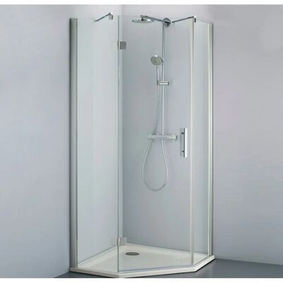 Steinkamp Lifestyle Fünfeckdusche 3-teilig 100x100 cm Anschlag links Steinkamp Lifestyle Fünfeckdusche 3-teilig 100x100 cm Anschlag links