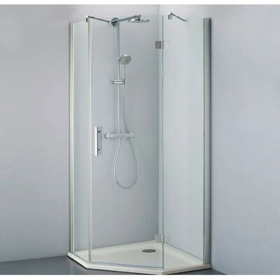 Steinkamp Lifestyle Fünfeckdusche 3-teilig - 100x100cm - Anschlag rechts Steinkamp Lifestyle Fünfeckdusche 3-teilig - 100x100cm - Anschlag rechts