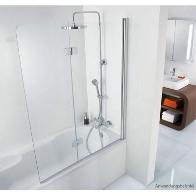 HSK Softcube Badewannenaufsatz - Wandanschlag rechts - Badewannenaufsatz HSK Softcube Badewannenaufsatz - Wandanschlag rechts - Badewannenaufsatz