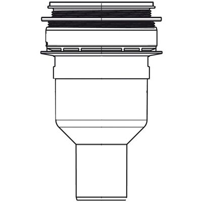 Repabad 24115 DN50 Verticale vloerafvoer - Floor Drain Repabad 24115 DN50 Verticale vloerafvoer - Floor Drain