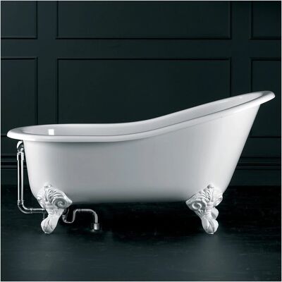 Victoria & Albert Shropshire Freistehende Badewanne - Überlauf, Keine Befestigungslöcher, 160L - Badewanne Victoria & Albert Shropshire Freistehende Badewanne - Überlauf, Keine Befestigungslöcher, 160L - Badewanne