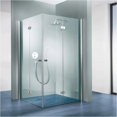 Steinkamp Living hoekinstap draaibare vouwdeur - 100 x 100 x 200 cm - Easypearl Steinkamp Living hoekinstap draaibare vouwdeur - 100 x 100 x 200 cm - Easypearl