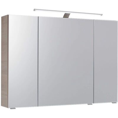 Pelipal Serie 6005 Argona Spiegelschrank - Schwenktüren, LED, 6 Glasregale Pelipal Serie 6005 Argona Spiegelschrank - Schwenktüren, LED, 6 Glasregale